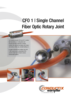 CFO 1 Single Channel Fiber Optic Rotary Joint