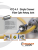 CFO-A 1 Single Channel Fiber Optic Rotary Joint