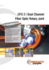 CFO 2 Dual Channel Fiber Optic Rotary Joint